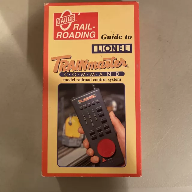 O GAUGE RAIL Roading Guide to Lionel Trainmaster Command Control VHS