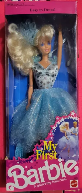 VINTAGE 90 S MATTEL Barbie My First A Glittering Ballerina 77.06