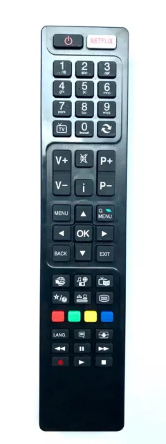 Repuesto Nuevo Control Remoto RM-C3178 Inteligente Para JVC LT-24C656 HD LED TV