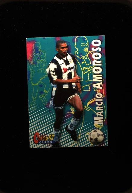Maillot Domicile Udinese 1998-99 Amoroso #7 - Taille XL - Occasion Porté En Match