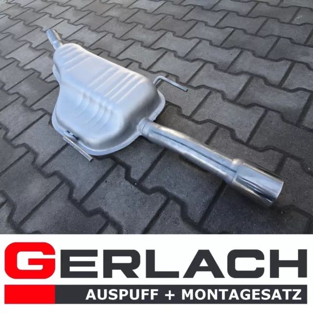 Endschalldämpfer für Opel Astra H Twintop 1.6 1.8 Auspuff 7006