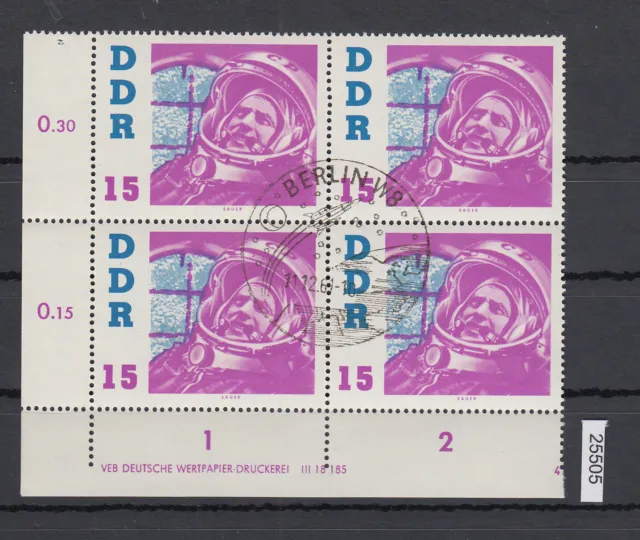 DDR 1961, Mich.-Nr.: 865 gestempelt DV  FNr. 4
