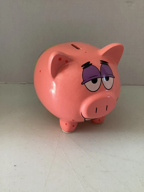 Spongebob Squarepants PATRICK Piggy Bank 8" Ceramic Piggy Bank