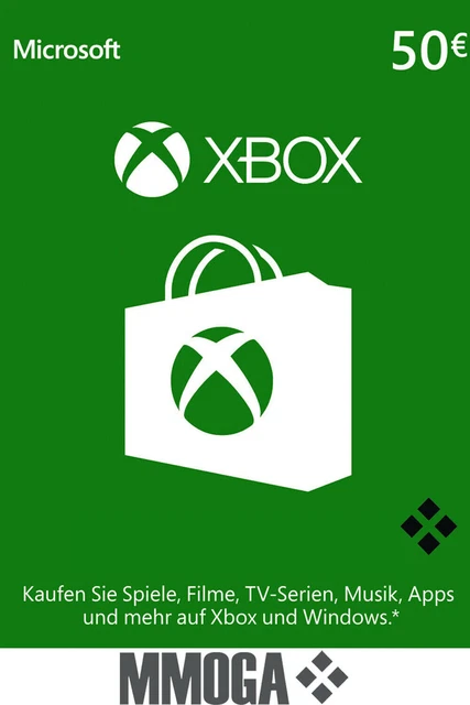 €50 Xbox Live Card Euro 50 - €50 Xbox Live Carta - codice digitale - EU