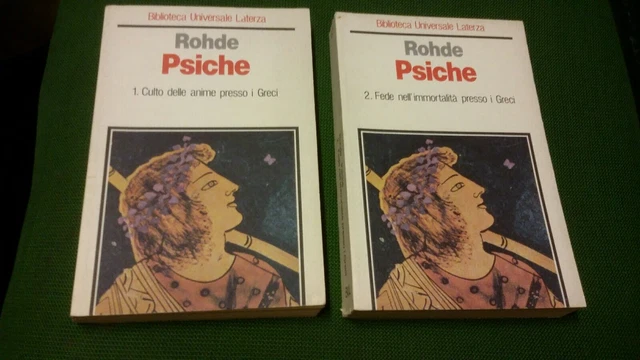 PSICH, ERWIN ROHDE Universale Laterza, 1982, 2 voll, 18mg21