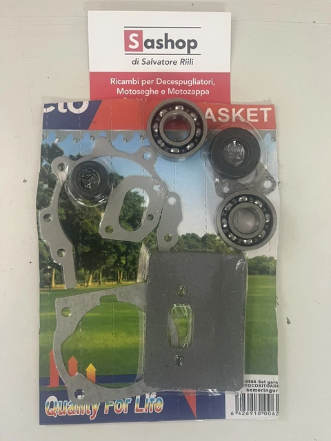 KIT CUSCINETTI TENUTA LAVATRICE INDESIT ARISTON 25x47x10 6203 6204