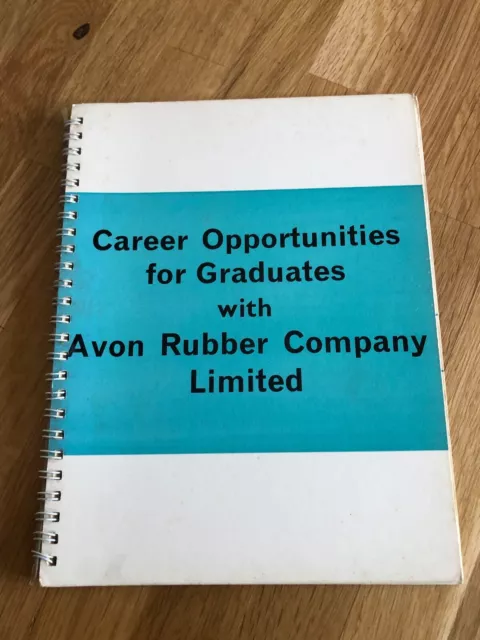 avon rubber company 1964 career opportunities book