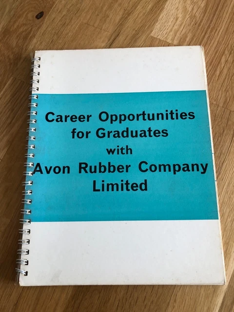avon rubber company 1964 career opportunities book