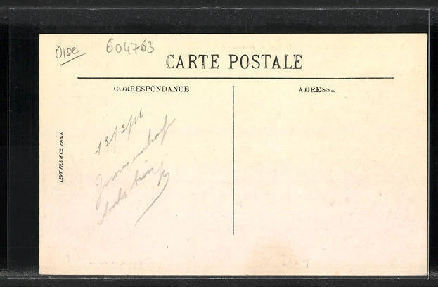 CPA Ressons-sur-Matz, Le Pont de Bayencourt 2