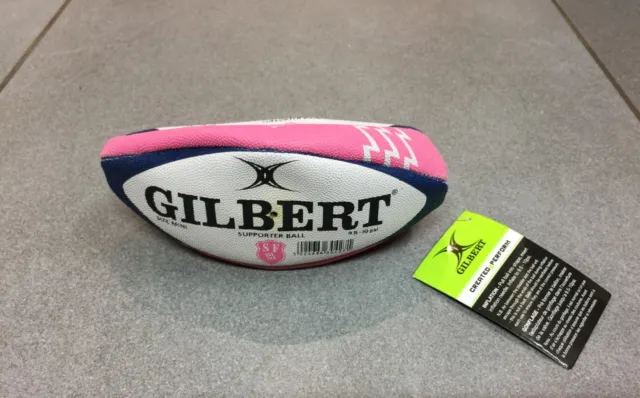 Mini Ballon De Rugby A 15 Officiel Gilbert Collector Club Stade Francais Paris