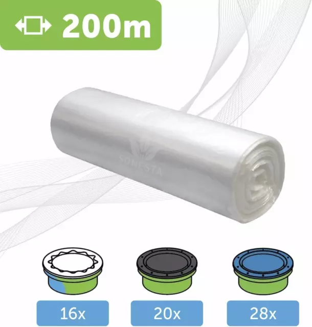 200m. ECO Nappy Bin Refills compatible with Tommee Tippee TEC, Twist & Click