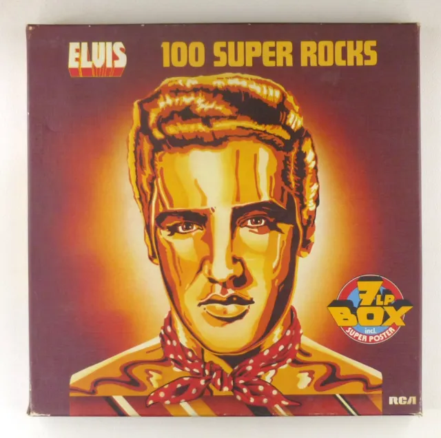 7x 12 " LP Vinyl - Elvis – 100 Super Rocks - C3810 Z10