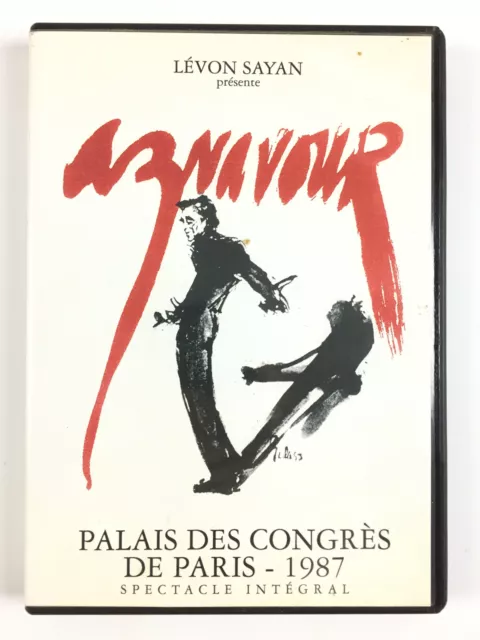 Charles Aznavour : Live au Palais des Congrès De Paris (1987) 87 DVD