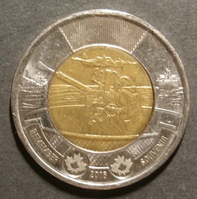 CANADA 2016 - $2 , Queen Elizabeth II / Remember