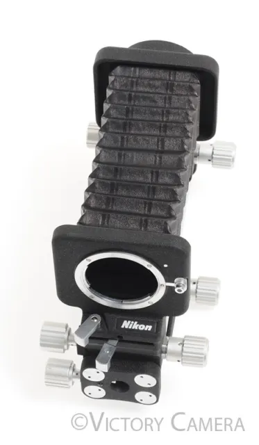 Nikon PB-4 Macro Bellows Attachment w/ Front Movements -Clean in Box-