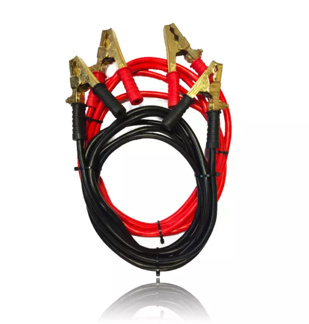  Cdemiy Cable de Demarrage Voiture, 3m 600A Cable Voiture,  Câbles de Démarrage pour Auto, avec Pince Batterie Voiture, pour  Compresseurs de Voitures à Moteur Essence et Diesel