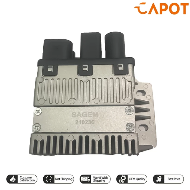 FOR VW TRANSPORTER T5 Radiator Fan Control Unit 2003 2010 7H0919506D