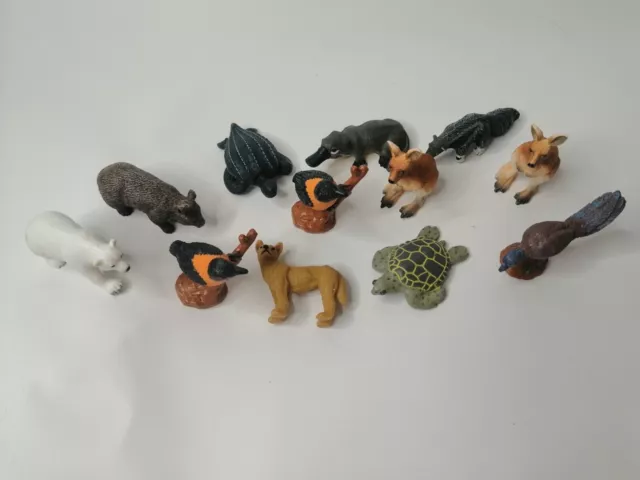 Yowie Toys Bundle Lot Australian & Other Animals Lot Of 12 Some Doubles