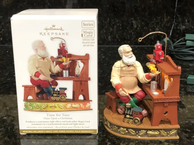2012 Hallmark TIME FOR TOYS Once Upon A Christmas Series Ornament #2  TESTED