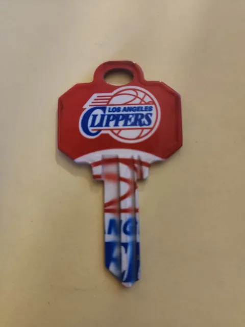 Los Angeles Clippers house key blank Schlage