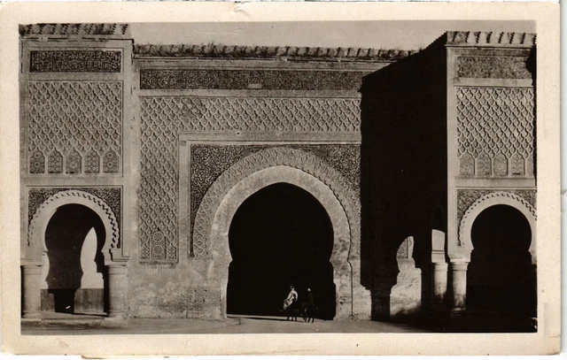 CPA AK MAROC MEKNES - Bab Mansour (92784)