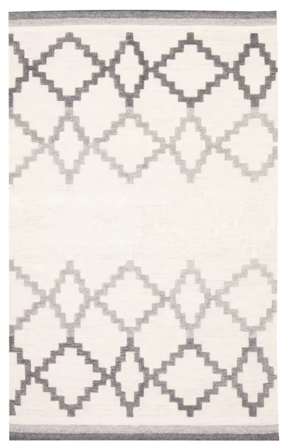Traditional Hand woven Carpet 5'0" x 7'11" Flat Weave Kilim Rug