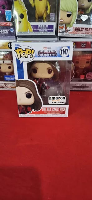 Captain America: Civil War - Scarlet Witch #1147 EXCLUSIVE Funko Pop! AMAZON EXC