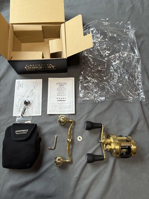 SHIMANO CALCUTTA CONQUEST 401XGLH Baitcasting Reel Custom
