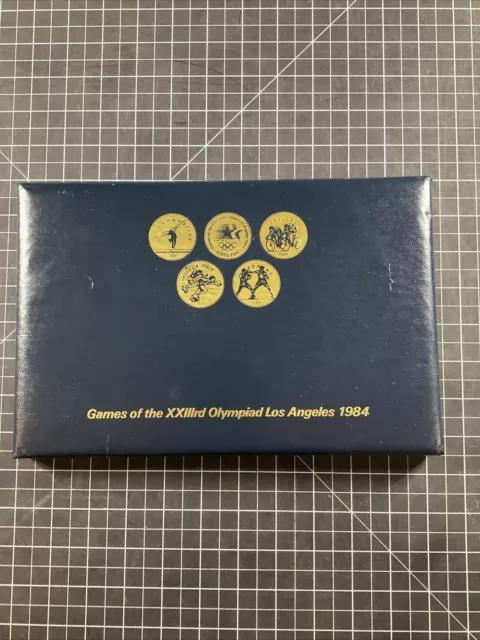 Games of the 23rd Olympiad Los Angeles 1984 Olympic Coin/ Token Set (24 Coins)