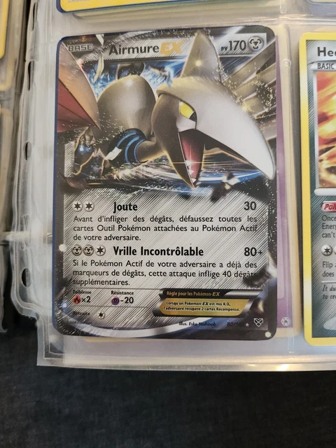 Carte Pokémon Airmure Ex 80/146 - Ultra - XY de Base - FR