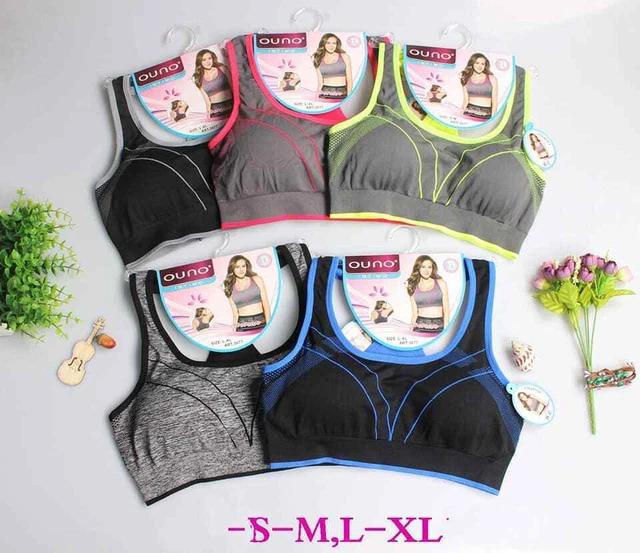 Reggiseno Top Sportivo Bra Palestra Yoga Coppa B/C Vari Colori E Misure