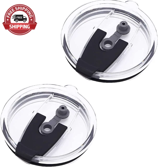 2 Replacement Lids for 30Oz Stainless Steel Tumbler Travel Mug Lid Fits ,Spill R