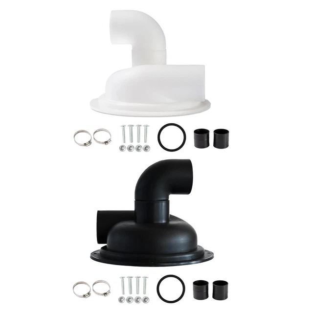 Separatore A Ciclone Per Aspirazione Polvere - Per Officina E Hoover - Con 2 Adattatori 50-27mm - Sistema Fai Da Te