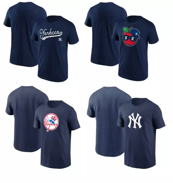 New York Yankees T-Shirt Men's Baseball MLB Fanatics Top - New