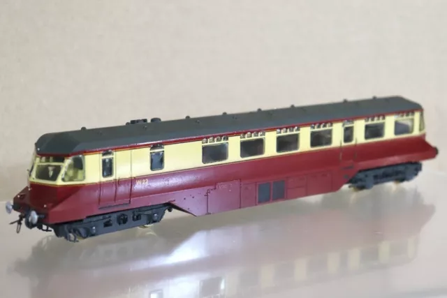 Lima Détaillé Kit Construit Br Crimson Crème GWR Diesel Autorail Locomotive W22