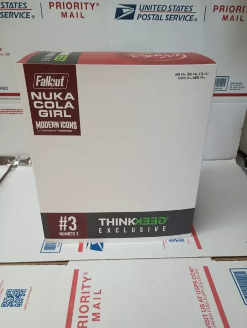 Thinkgeek Fallout 4 Nuka Cola Girl 3 Modern Icons Statue Limited Edition Figure