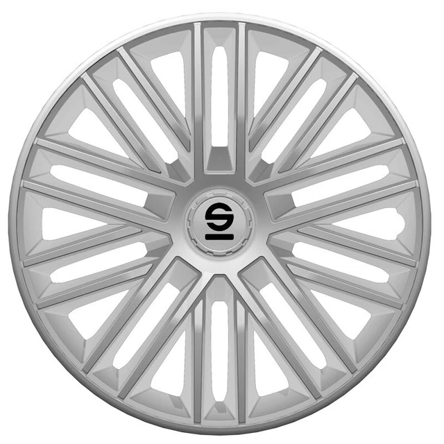 Enjoliveurs Sparco Palermo 14 Pouces Blanc - Set De 4 Pièces ABS