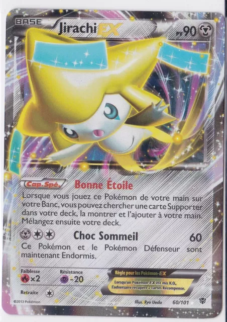 Jirachi EX-N&B: Plasma-60/101 Explosion - French Pokemon Card