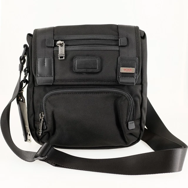 TUMI Shoulder Bag 22306DH ALPHA BRAVO Barstow Crossbody Ballistic Nylon Leather