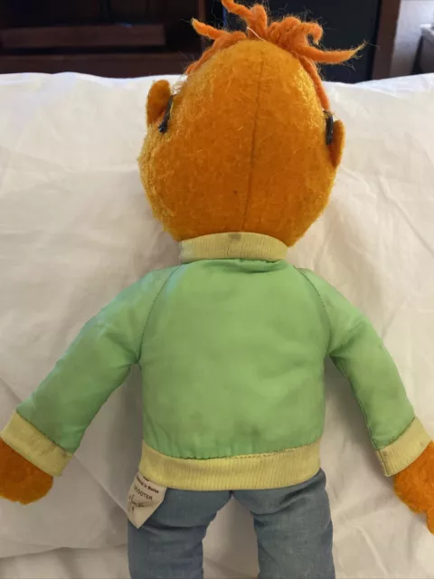 Vintage The Muppet Show Scooter Plush Doll 1978 Jim Hensons Muppets Fisher Price 9
