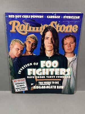 Rolling Stone Issue 718 October 5, 1995 Foo Fighters Dave Grohl Taylor Hawkins