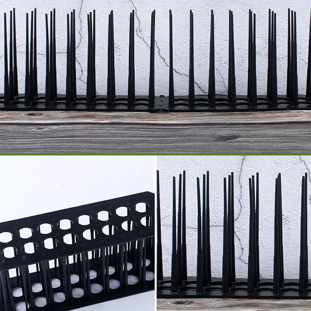 Bird Spikes Fence Cat Defender Plástico Valla Picos de Pared para Abhal ZR Le