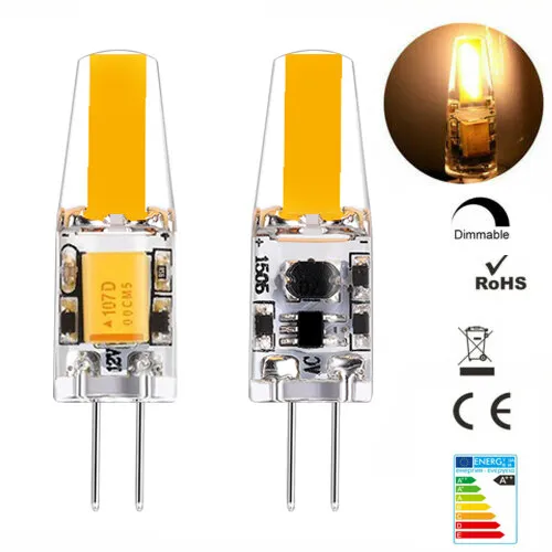 G4 LED 8W Warmweiß Dimmbar Stiftsockel Birne Leuchtmittel 12V