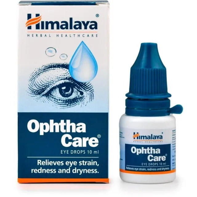 3 x gouttes pour les yeux Himalaya Wellness Ophthacare (10 ml) chacune Opthacare