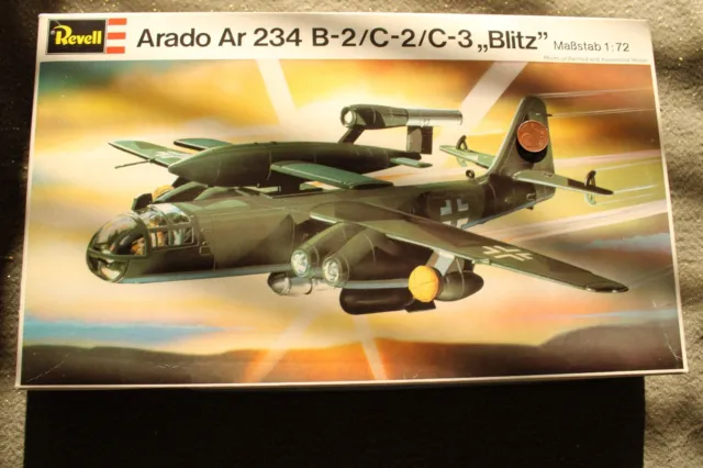 **** RAR ARADO AR 234 B-2/C-2/C-3 BLITZ, REVELL No. H-162  1/72 ****