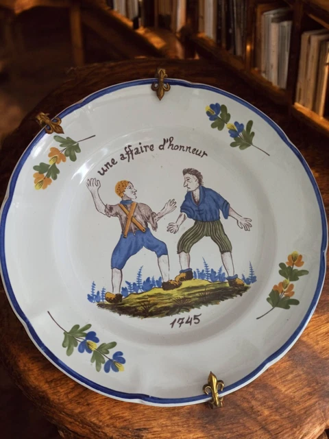 Assiette faïence St-Clément Révolution française 1789 | Selency Assiette faïence St-Clément Révolution française 1789 | Selency