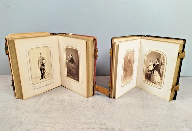 Lot De 12 Photos Anciennes CDV - Portraits Femmes Et Hommes - Tirages Albuminés