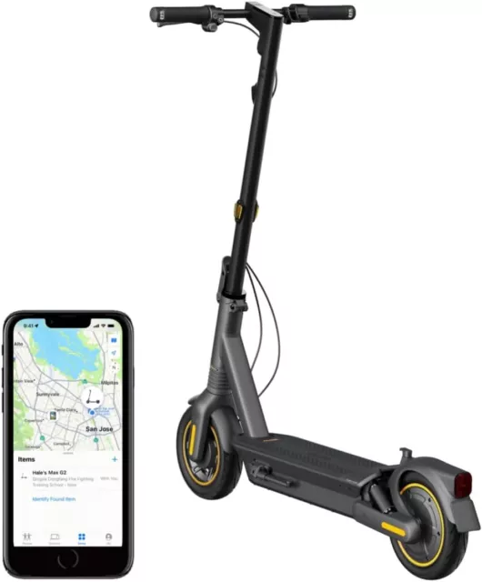 Segway Ninebot Electric KickScooter MAX G2, 70 km Long Range & 25km/h