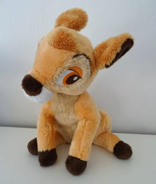 Disney Store stamped Bambi - plush and 12" tall Soft Toy