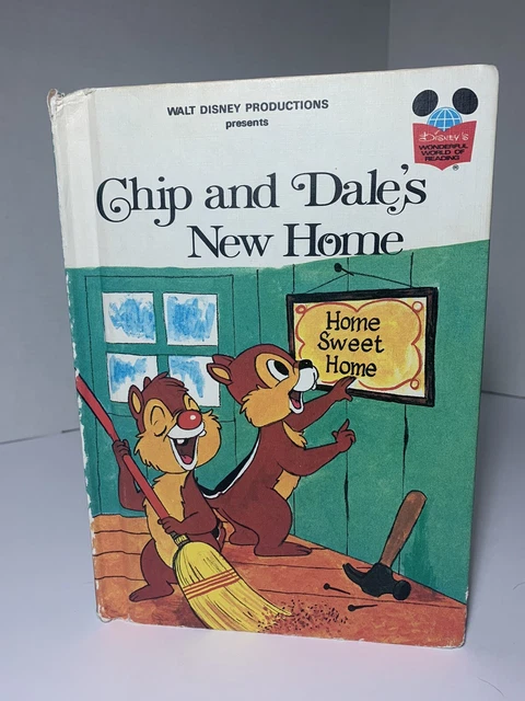 "Chip and Dale's New Home'' Walt Disney's Wonderful World of Reading c1979